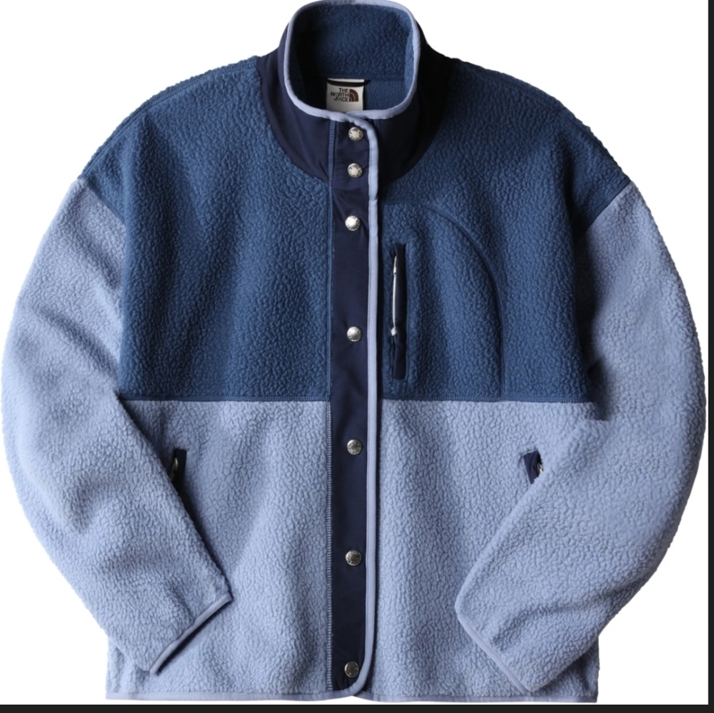 The North Face Cragmont Fleece Jacket Folk Blue Shady Summit Navy - Picture 13 of 14